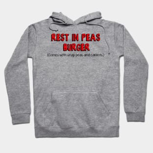 Bobs: Rest in Peas Burger Hoodie